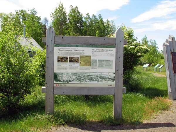 The Melanson Settlement in Port Royal, Annapolis Valley, Nova Scotia